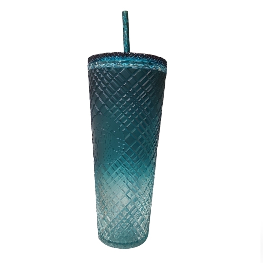 Starbucks Teal Jeweled Tumbler​ - Picture 3 of 9